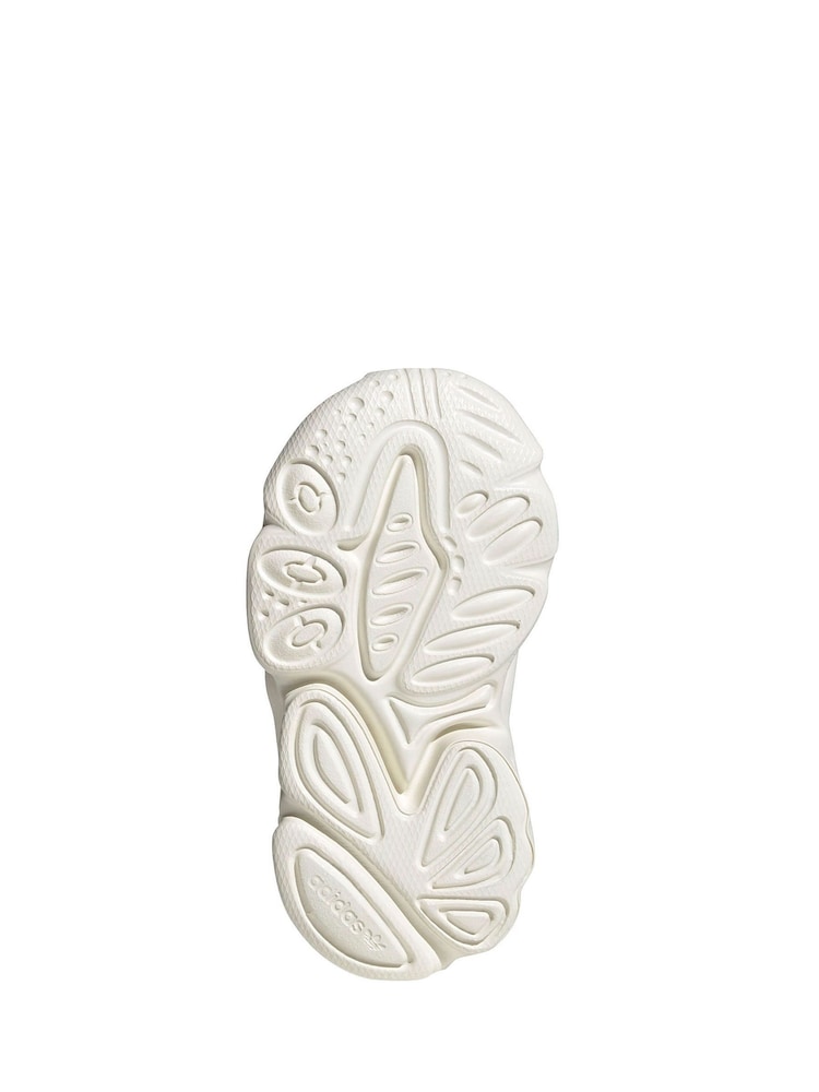 adidas Originals White Ozweego Trainers - Image 7 of 10