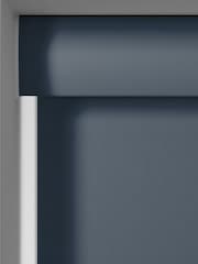 Ink Blue Glow Made to Measure Blackout Roller Blind - Image 4 of 6