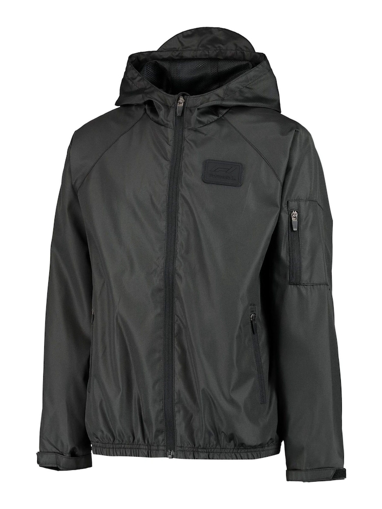 Fanatics Formula 1 Mono Showerproof Black Jacket Kids - Image 2 of 3