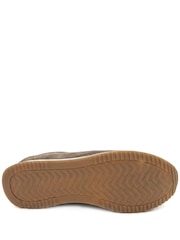 Jones Bootmaker Taupe Brown Southend2 Leather Trainers - Image 6 of 6
