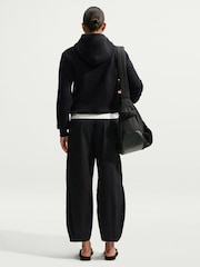 Nike Black Studio Fleece Oversized Hoodie - Image 5 of 5