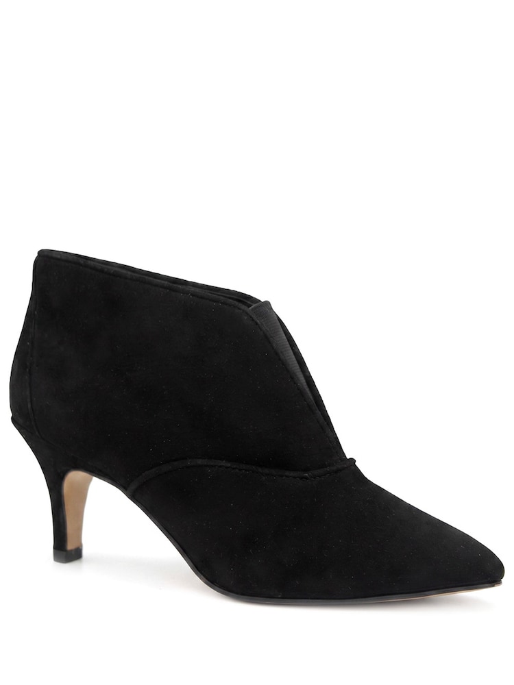 Jones Bootmaker Black Kalliope Smart Leather Stiletto Ankle Boots - Image 2 of 6