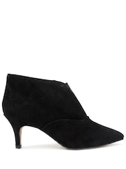 Jones Bootmaker Black Kalliope Smart Leather Stiletto Ankle Boots - Image 4 of 6