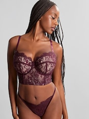 Panache Purple Carmen Bustier Bra - Image 1 of 4