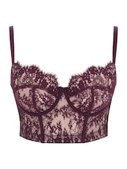 Panache Purple Carmen Bustier Bra - Image 4 of 4