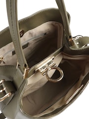 Vert - Sac épaule Jones Bootmaker Verna en cuir - Image 7 de 7