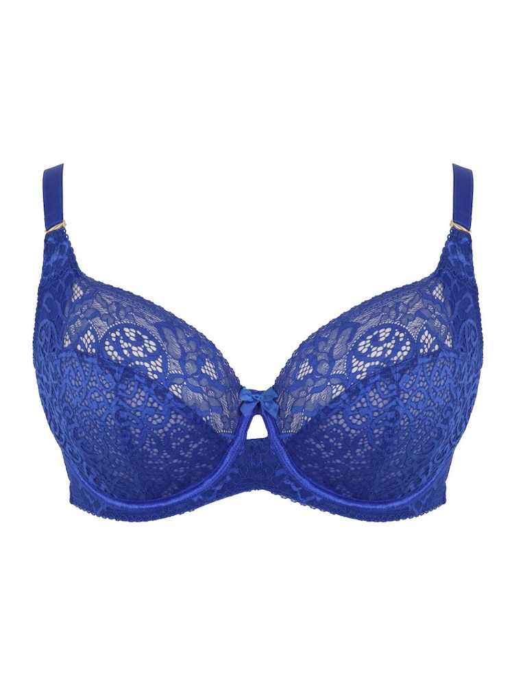Panache Sculptresse Royal Blue Estel Full Cup Bra - Image 4 of 4 Panache Sculptresse Royal Blue Estel Full Cup Bra - Image 4 of 4