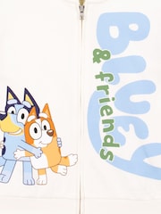 Character Cream Bluey Bingo And Friends Zipped Hoodie And Joggers Outfit Set - Image 9 of 11