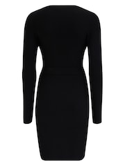 Rochie tricotată cu striații Pour Moi Edie Tricou decoltat DIN LENZING™ ECOVERO™ - Image 4 of 4