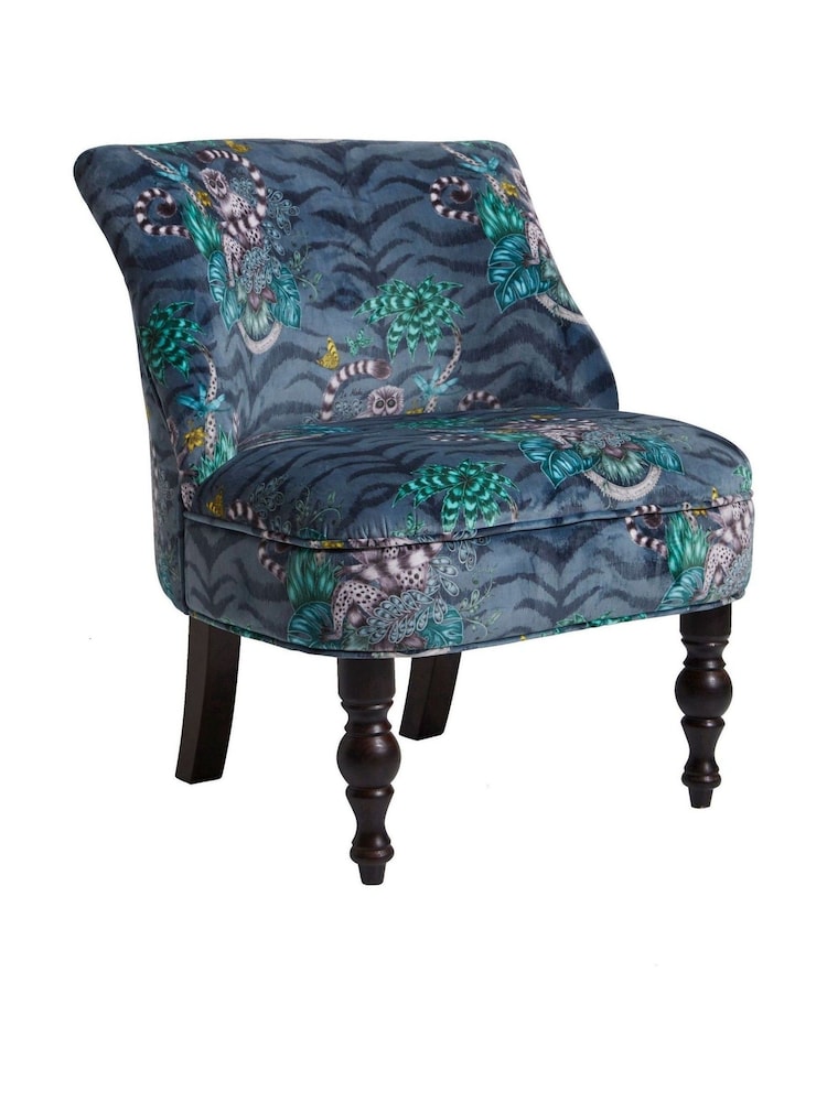 Emma Shipley Blue Lemur Langley Chair - Image 5 of 5