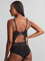 Panache Tango Essence Plunge Black Bodysuit - Image 2 of 4