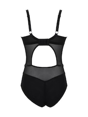 Panache Tango Essence Plunge Black Bodysuit - Image 4 of 4
