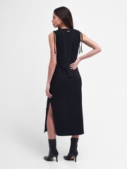 Barbour® International Renton Stretch Cotton Midi Dress - Image 2 of 9