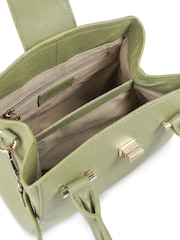 Зеленый - Jones Bootmaker Whimsy Leather Top Handle Totes Bag - Изображение 6 6