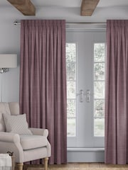 Plum Purple Voyage Maison Jasper Made To Measure Curtains - Image 1 of 8