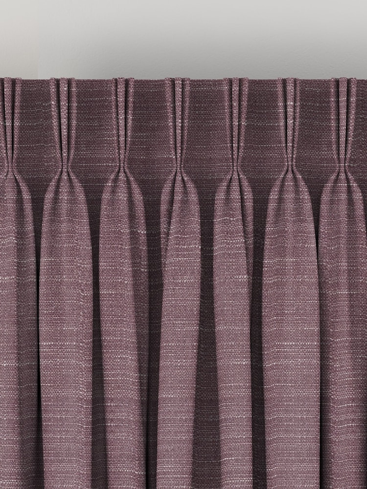 Plum Purple Voyage Maison Jasper Made To Measure Curtains - Image 5 of 8