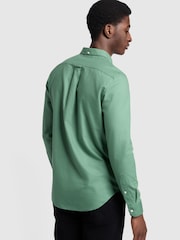 Farah Green Brewer Long Sleeve Shirt - Image 2 of 5