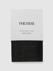 Negro - Reiss Talitha Coloured 40 Denier Tights - Imagen 2 de 2