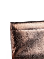 Jones Bootmaker Metallic Wylie Fold-Over Clutch - Image 5 of 6