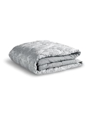Catherine Lansfield Silver Damask Jacquard Bedspread - Image 3 of 3