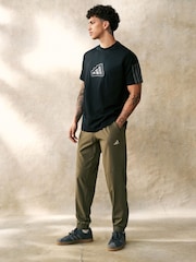 adidas Green adidas Woven Joggers - Image 2 of 7