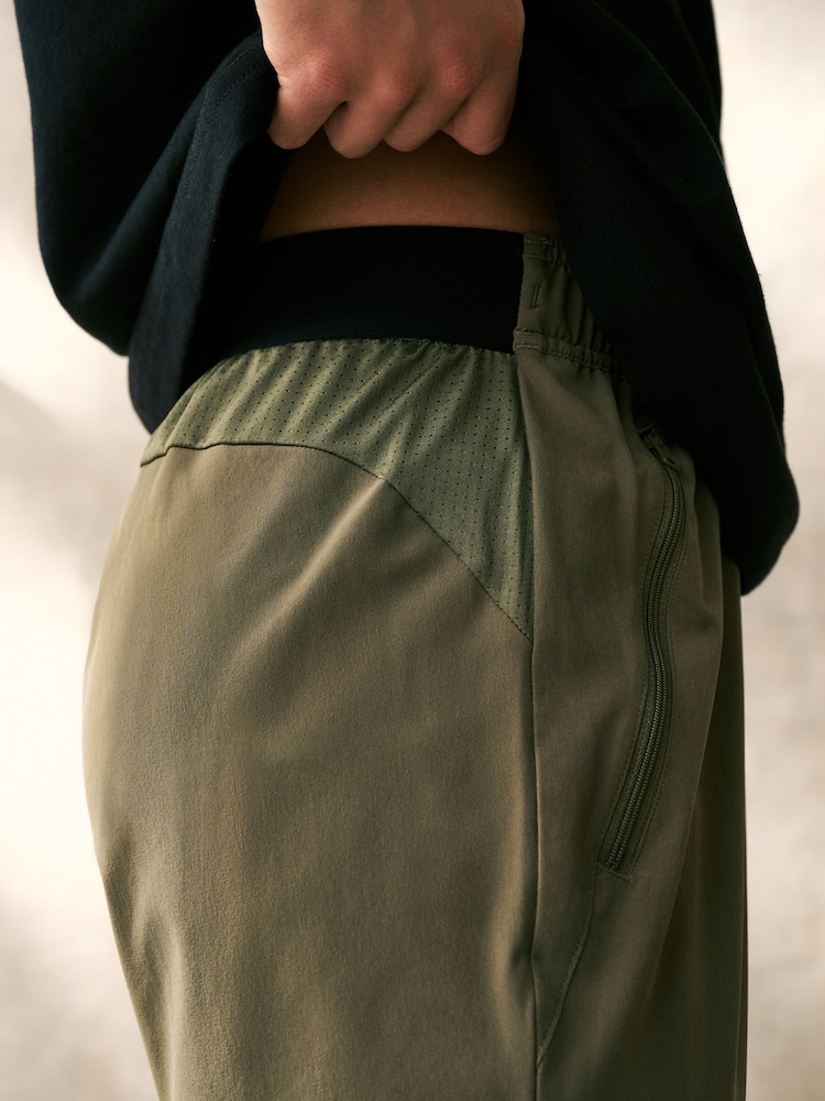 adidas Green adidas Woven Joggers - Image 7 of 7