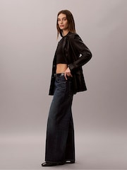Calvin Klein Blue Low Rise Baggy Jeans - Image 3 of 6