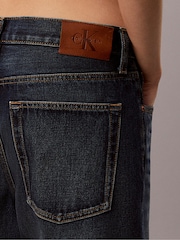 Calvin Klein Blue Low Rise Baggy Jeans - Image 4 of 6