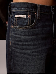 Calvin Klein Blue Low Rise Baggy Jeans - Image 5 of 6