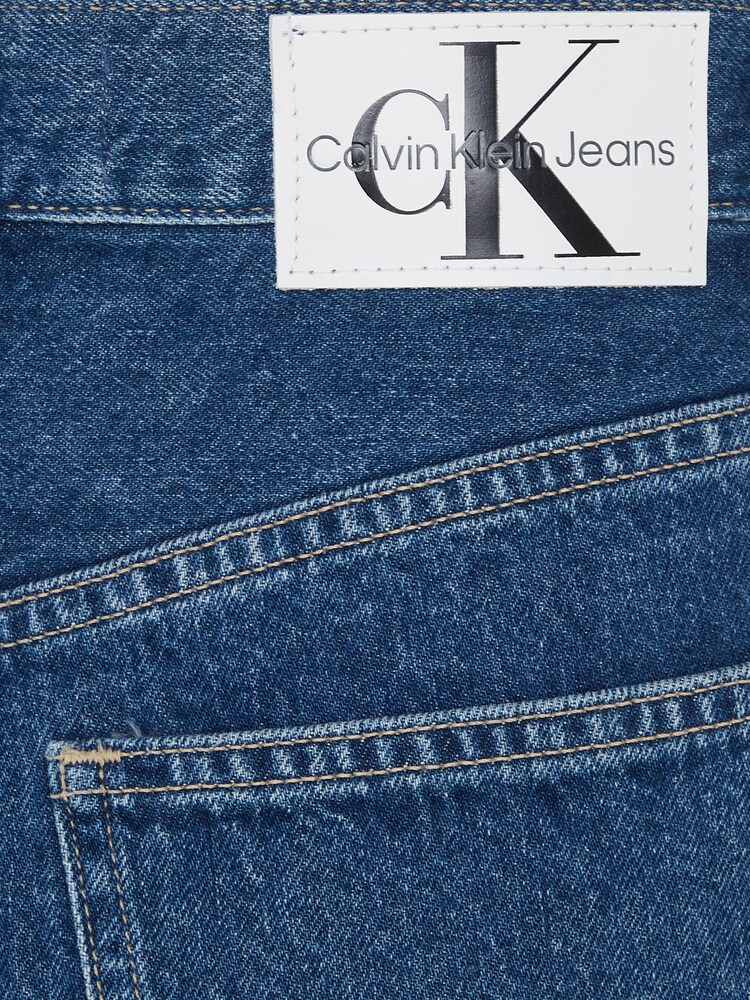 Calvin Klein Blue Low Rise Baggy Jeans - Image 6 of 6