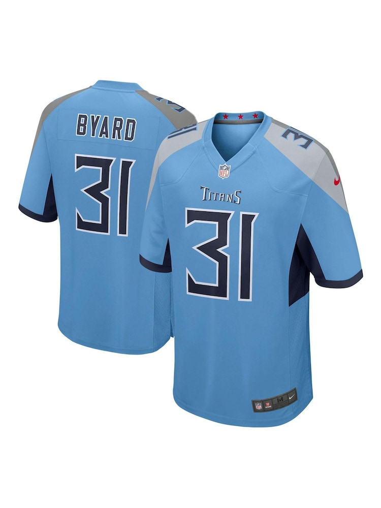 Nike Blue NFL Tennessee Titans Alternate Game Jersey - Kevin Byard Youth - Image 1 of 3 Nike Blue NFL Tennessee Titans Alternate Game Jersey - Kevin Byard Youth - Image 1 of 3