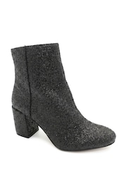 Svart glitter - Jones Bootmaker Neptune ankelstøvler med hæl - Bilde 5 av 7