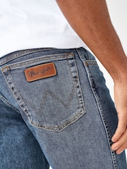 Wrangler Mid Wash Straight Fit Texas Authentic Jeans - Image 4 of 5