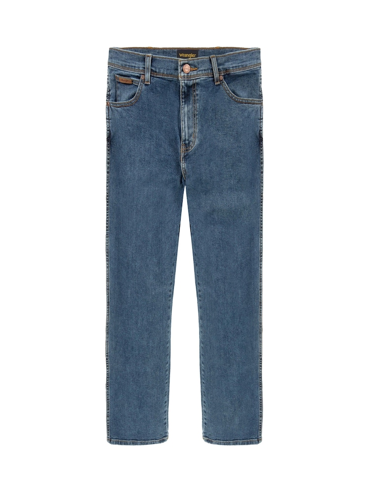 Jeans Wrangler Bambina Modello Stivaletto Blu Medio - Vita Media - Taglie 8-16