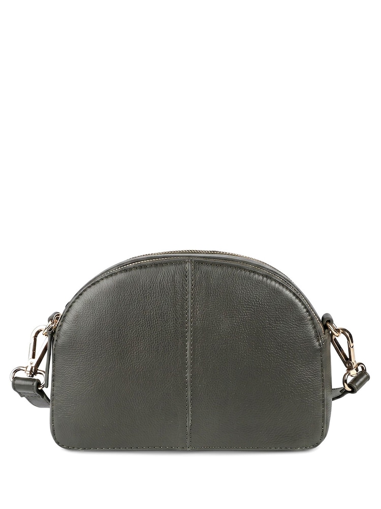 Jones Bootmaker Olive Green Wendell Cross-Body Bag - Image 2 of 5 Jones Bootmaker Olive Green Wendell Cross-Body Bag - Image 2 of 5