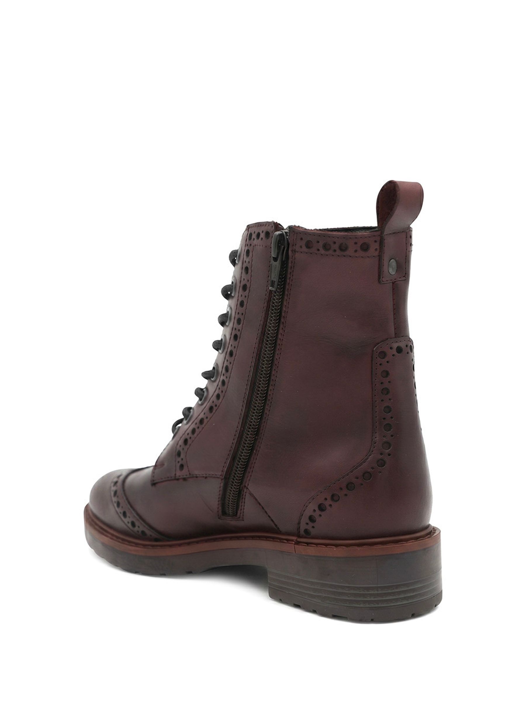 Buy Jones Bootmaker Red Noho Brogue Boots from the Next UK online shop