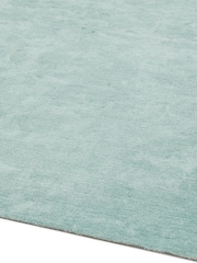 Asiatic Rugs Duck Egg Blue Milo Soft Touch Lustre Rug - Image 2 of 4