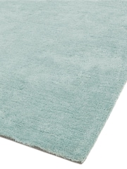Asiatic Rugs Duck Egg Blue Milo Soft Touch Lustre Rug - Image 3 of 4