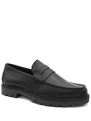 Jones Bootmaker Peregrine Chunky Leather Penny Style Shoes - Bilde 2 av 6