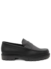 Jones Bootmaker Peregrine Chunky Leather Penny Style Shoes - Bilde 4 av 6