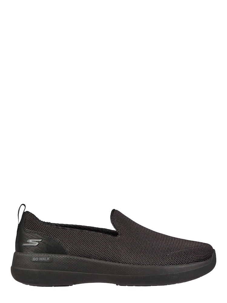 Skechers Black GO WALK Joy Deluxe Trainers - Image 1 of 4