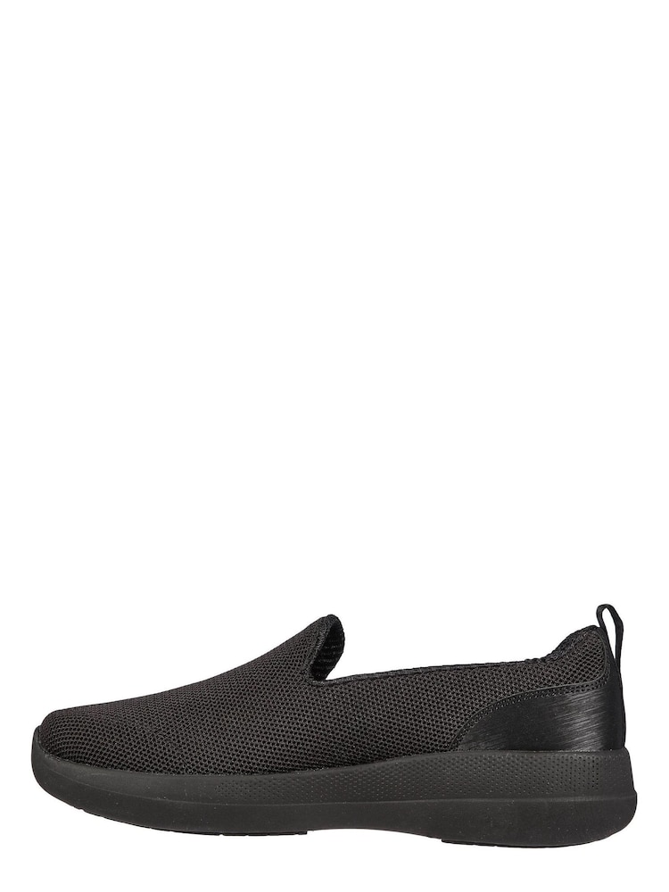 Skechers Black GO WALK Joy Deluxe Trainers - Image 2 of 4