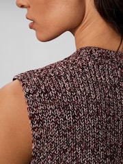 Calvin Klein Cotton Mouliné Knit Vest Dress - Bilde 4 av 6