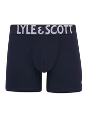 Lyle & Scott Blue Daniel Underwear Trunks 3 Pack - Image 2 of 4