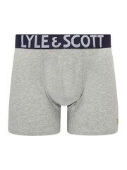 Lyle & Scott Blue Daniel Underwear Trunks 3 Pack - Image 3 of 4