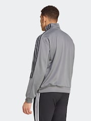 adidas Grey House of Tiro Quarter Zip Track Top - Image 2 of 7
