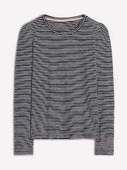 Boden Sophie Slub Long Sleeve Top - Slika 4 od 4