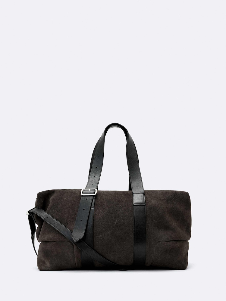 AllSaints Eden Suede Holdall - 4এর মধ্যে 2 ছবি AllSaints Eden Suede Holdall - 4এর মধ্যে 2 ছবি
