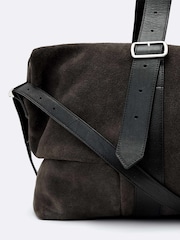 AllSaints Eden Suede Holdall - 4এর মধ্যে 4 ছবি