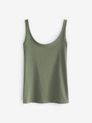 Green Khaki Thick Strap Vest - Image 4 of 4